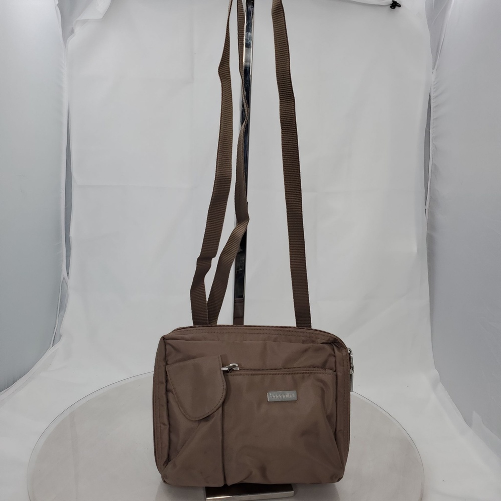 Baggallini Classic Everyday Nylon Small Crossbody Travel Organizer Bag Pockets